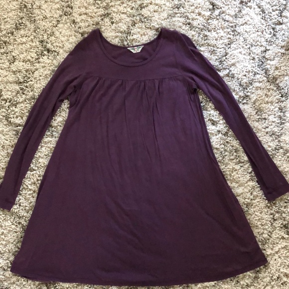 Hard Tail Dresses & Skirts - Hard Tail Babydoll cotton long sleeve dress